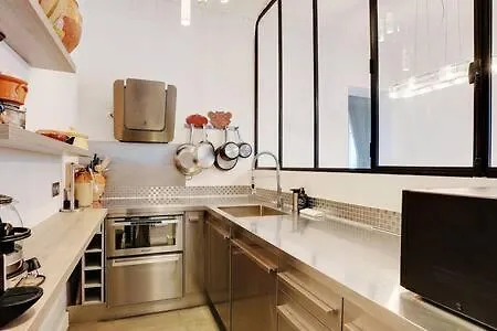 Dom wakacyjny Appartement Chic Au Coeur De Paris Montorgueil 2Bdr Francja